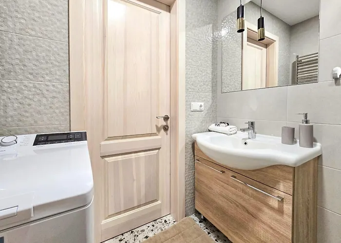 アパート Baltos Kopos Seaside パランガ